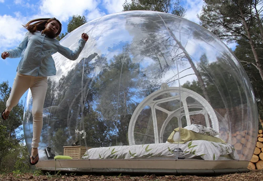 bubble crystal tent